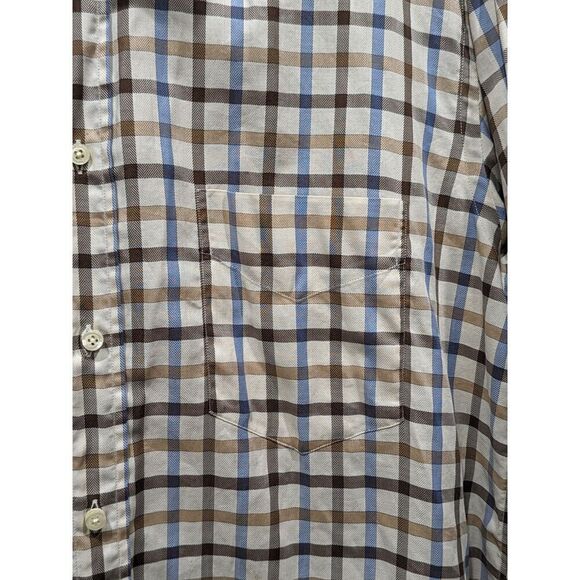 Paul & Shark Yachting Button Down Plaid Shirt, L - Picture 3 of 8
